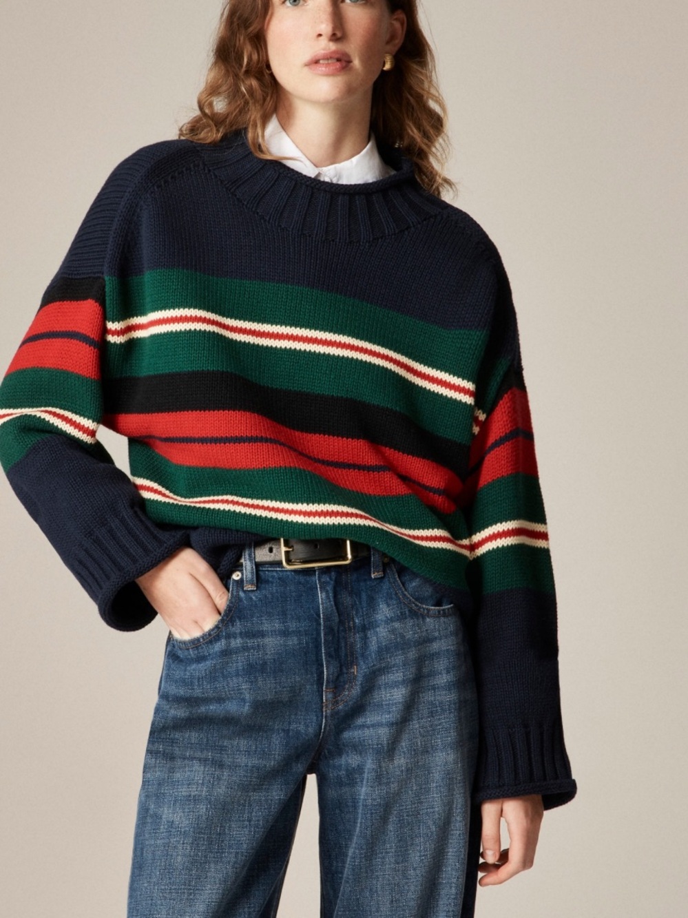 JCrew 2025 Rollneck 100% cotton.
